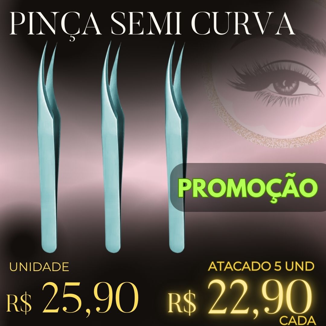 PINÇA SEMI CURVA